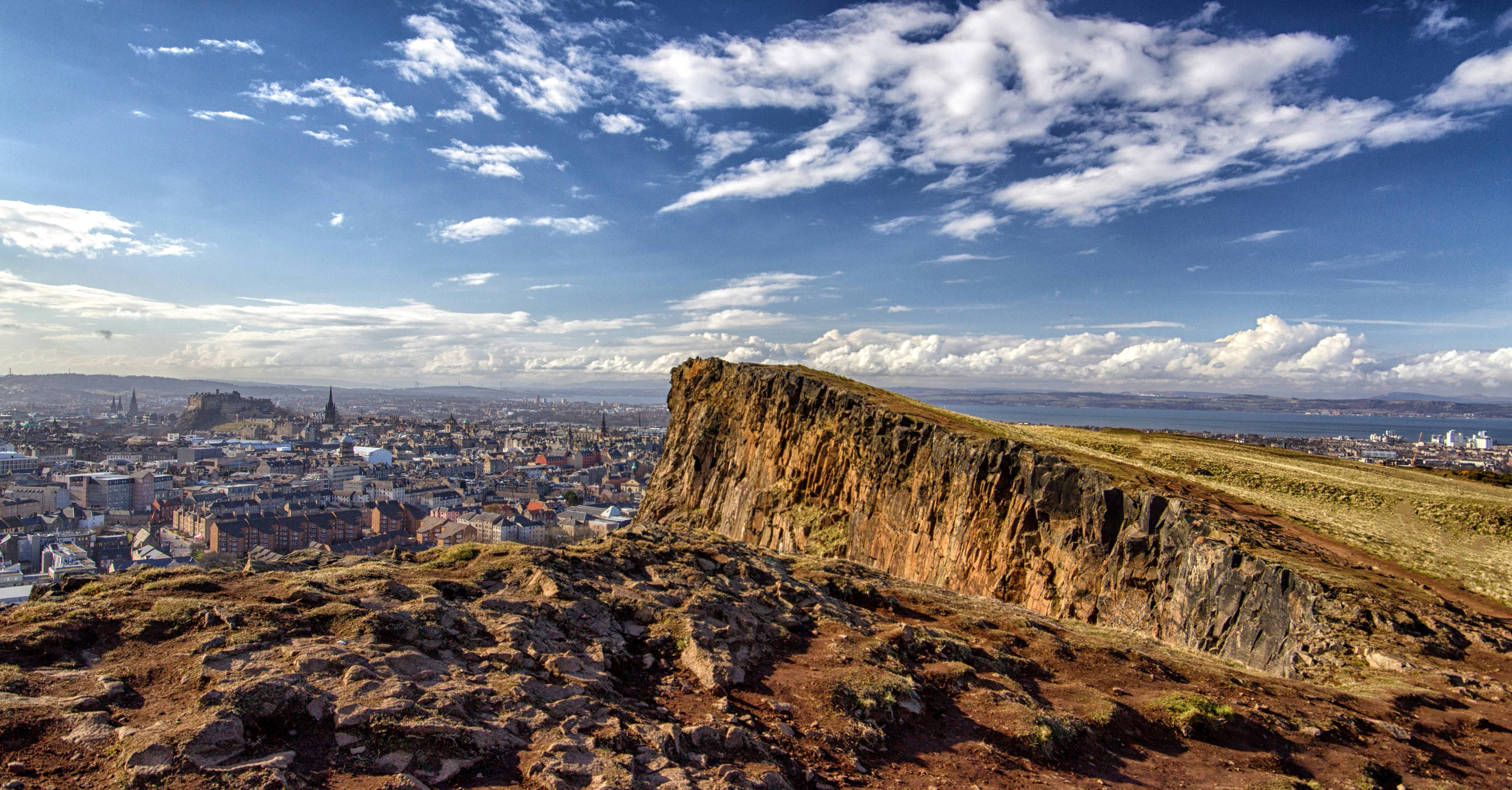 Edinburgh and Salisbury Crags